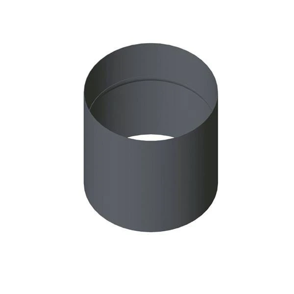 Tuyau Cylindrique Avec Anti-condensat Emaillé Noir Mat Long 15cm Ø150 DIXNEUF 3 Tuyau Cylindrique Avec Anti-condensat Emaillé Noir Mat Long 15cm Ø150 DIXNEUF