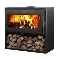 Poêle à Bois étanche SUPRA Larry Sur Bûcher 8,5 KW -Supra Soldes 1500 fr9010560blarry sur bucher 3x4 hd