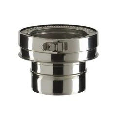 Therminox Zi POUJOULAT Raccord Simple Paroi/double Paroi Vers Condensor Ø 150 Mm