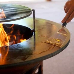 Brasero Plancha Bas NOIR - Diamètre 85cm -Supra Soldes 2 9 1