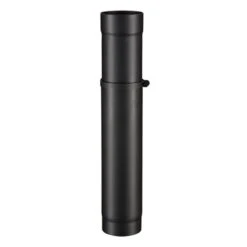 Element Réglable De 51 à 86 Cm Noir Mat Acier 2MM POUJOULAT Ø:150