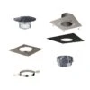 Kit Tubage Conduit Carré Poêle à Granule Ø 100 Mm 2 Kit Tubage Conduit Carré Poêle à Granule Ø 100 Mm -Supra Soldes 45100920
