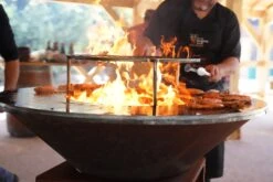 Brasero Plancha Bas CORTEN - Diamètre 1m -Supra Soldes 4 1 1