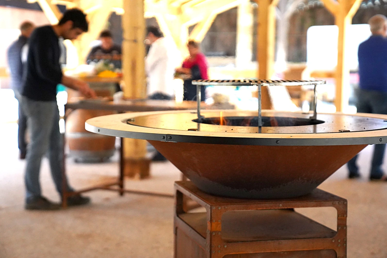 Brasero Plancha Haut CORTEN - Diamètre 85cm 10 Brasero Plancha Haut CORTEN - Diamètre 85cm – Image 8