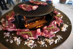 Brasero Plancha Haut NOIR - Diamètre 1m -Supra Soldes 9 1