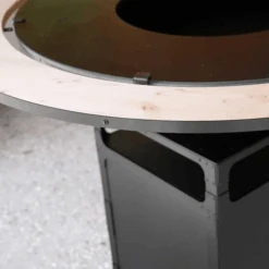 Plateau En Bois Brasero - 1m -Supra Soldes anneau 1000 2 1