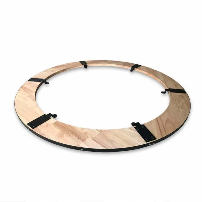 Plateau En Bois Brasero - Diamètre 85cm 4 Plateau En Bois Brasero - Diamètre 85cm – Image 2