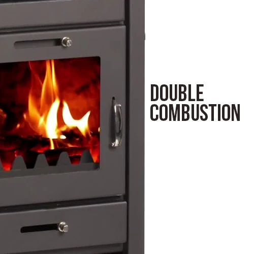 Poêle à Bois Avec Four - BELLEZA DELUXE F - 11kW 5 Poêle à Bois Avec Four - BELLEZA DELUXE F - 11kW – Image 3