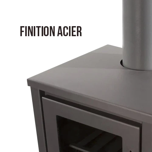 Poêle à Bois Avec Four - BELLEZA DELUXE F - 11kW 10 Poêle à Bois Avec Four - BELLEZA DELUXE F - 11kW – Image 8