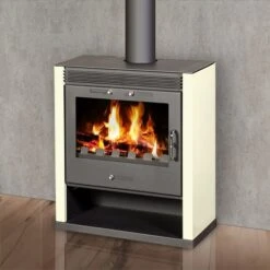 Poêle à Bois - BELLEZA RUBIN Ivoire - 13kW 16 Poêle à Bois - BELLEZA RUBIN Ivoire - 13kW -Supra Soldes b rubin blanc 1