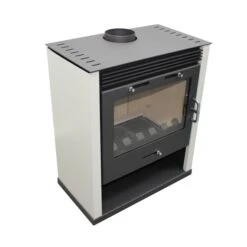 Poêle à Bois - BELLEZA RUBIN Ivoire - 13kW 17 Poêle à Bois - BELLEZA RUBIN Ivoire - 13kW -Supra Soldes b rubin blanc 3