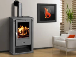 Poêle à Bois - BELLEZA TORINO - 7.2kW -Supra Soldes b torino 2