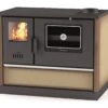 Cuisinière à Bois - BELLEZA Comera Luxe Beige - 7 KW -Supra Soldes belleza comera luxe 4020 2
