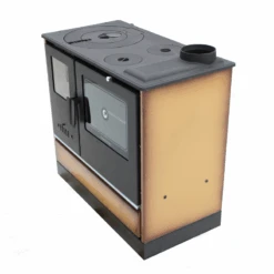 Cuisinière à Bois - BELLEZA Comera Luxe Beige - 7 KW -Supra Soldes belleza comera luxe 4020 3