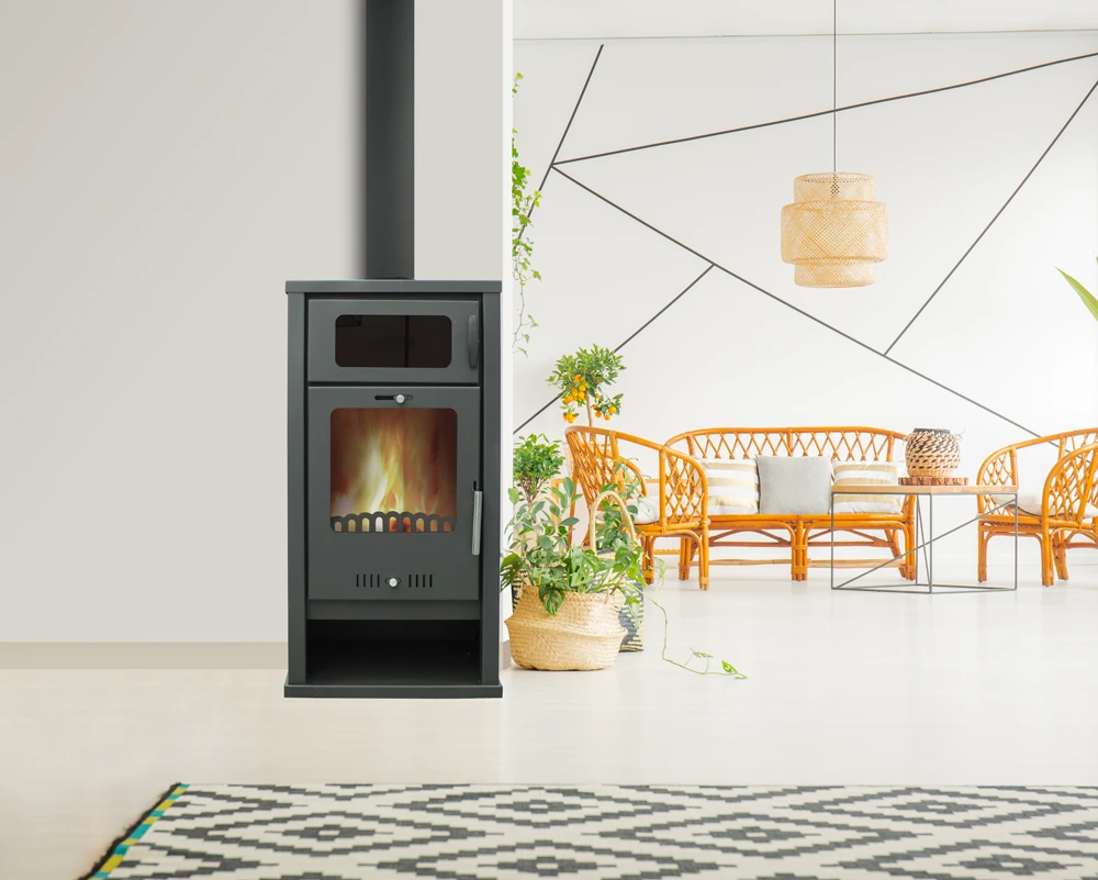 Poêle à Bois Avec Four - BELLEZA Deluxe F Luxe - 7.5 KW 11 Poêle à Bois Avec Four - BELLEZA Deluxe F Luxe - 7.5 KW – Image 9