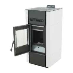 Poêle à Granulés BELLEZA TITAN 15 KW Blanc -Supra Soldes belleza titan blanc 7