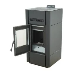 Poêle à Granulés BELLEZA TITAN 15 KW Noir -Supra Soldes belleza titan noir 6