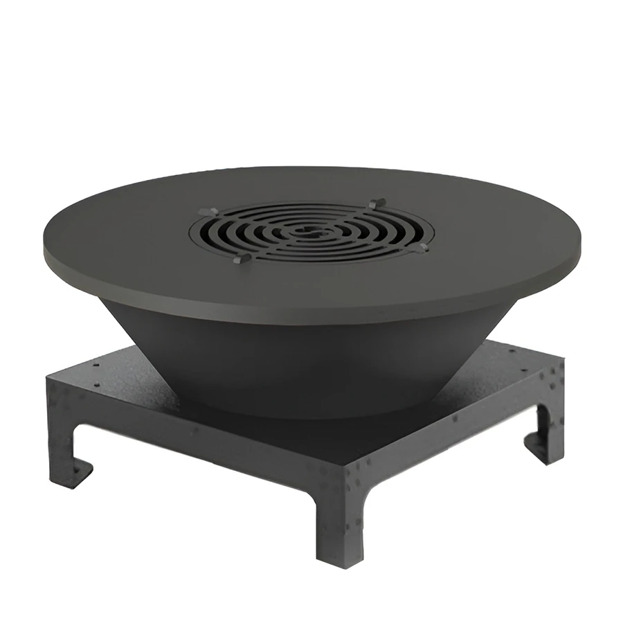 Brasero Plancha Bas NOIR - Diamètre 60cm 4 Brasero Plancha Bas NOIR - Diamètre 60cm – Image 2