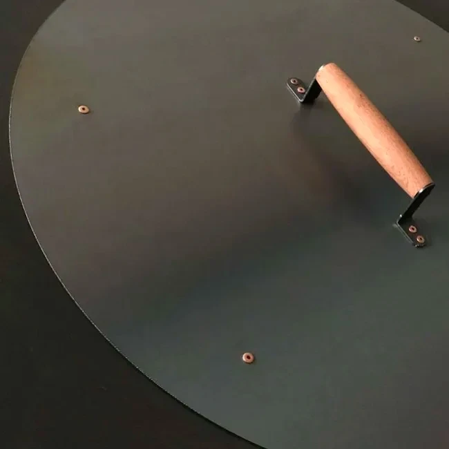 Couvercle En Acier Pour Brasero - Diamètre 1m 4 Couvercle En Acier Pour Brasero - Diamètre 1m – Image 2