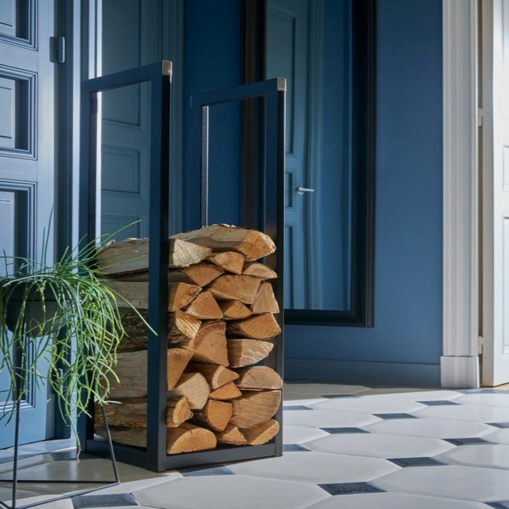 Range-bûches - KLUB 50 - NOIR - DIXNEUF 5 Range-bûches - KLUB 50 - NOIR - DIXNEUF – Image 3