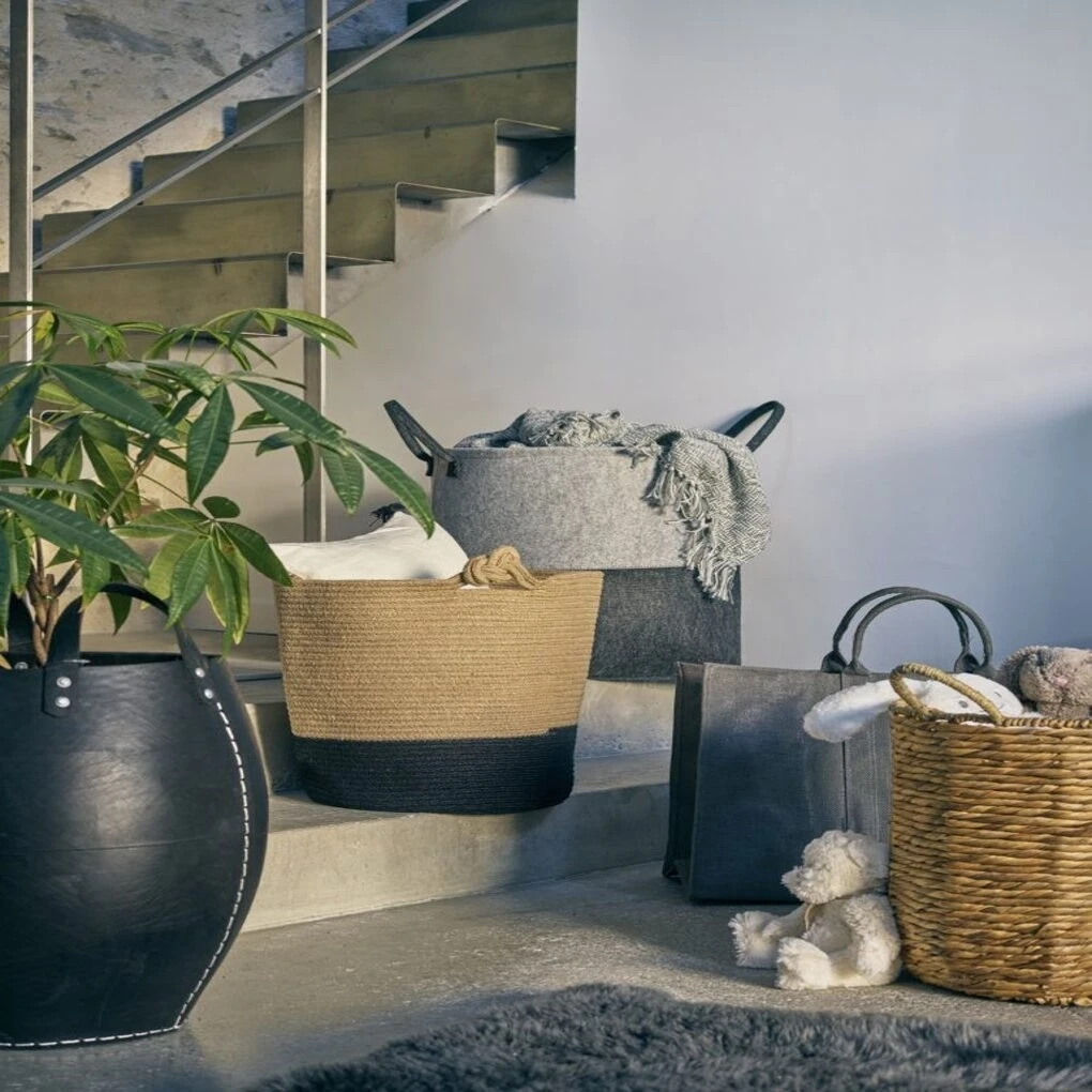 Range-bûches - SAC NATUREO - GRIS - DIXNEUF 4 Range-bûches - SAC NATUREO - GRIS - DIXNEUF – Image 2