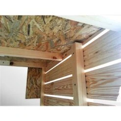 Abri Bûches - BOIS - 6,5 Stères - EMABRI AB04 -Supra Soldes emabri ab04 3