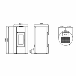 Pack Promo : Poêle à Granulés Etanche Avec Kit Ventouse - EMAFLAM ALBA Blanc - 11.4 KW 21 Pack Promo : Poêle à Granulés Etanche Avec Kit Ventouse - EMAFLAM ALBA Blanc - 11.4 KW -Supra Soldes emaflam pack alba blanc kit ventouse 7