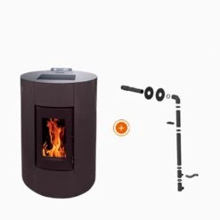 Pack Promo : Poêle à Granulés Etanche Canalisable Avec Kit Ventouse - EMAFLAM NOVA Noir - 11.4 KW 23 Pack Promo : Poêle à Granulés Etanche Canalisable Avec Kit Ventouse - EMAFLAM NOVA Noir - 11.4 KW -Supra Soldes emaflam pack nova noir kit ventouse 1