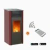 Pack Promo : Poêle à Granulés Etanche Avec WiFi - EMAFLAM REVA Bordeaux - 8.2 KW 2 Pack Promo : Poêle à Granulés Etanche Avec WiFi - EMAFLAM REVA Bordeaux - 8.2 KW -Supra Soldes emaflam pack reva wifi bordeaux 1