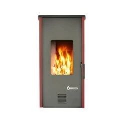 Poêle-Chaudière à Granulés EMAFLAM ROMA 18 KW Bordeaux 17 Poêle-Chaudière à Granulés EMAFLAM ROMA 18 KW Bordeaux -Supra Soldes emaflam roma bordeaux 3