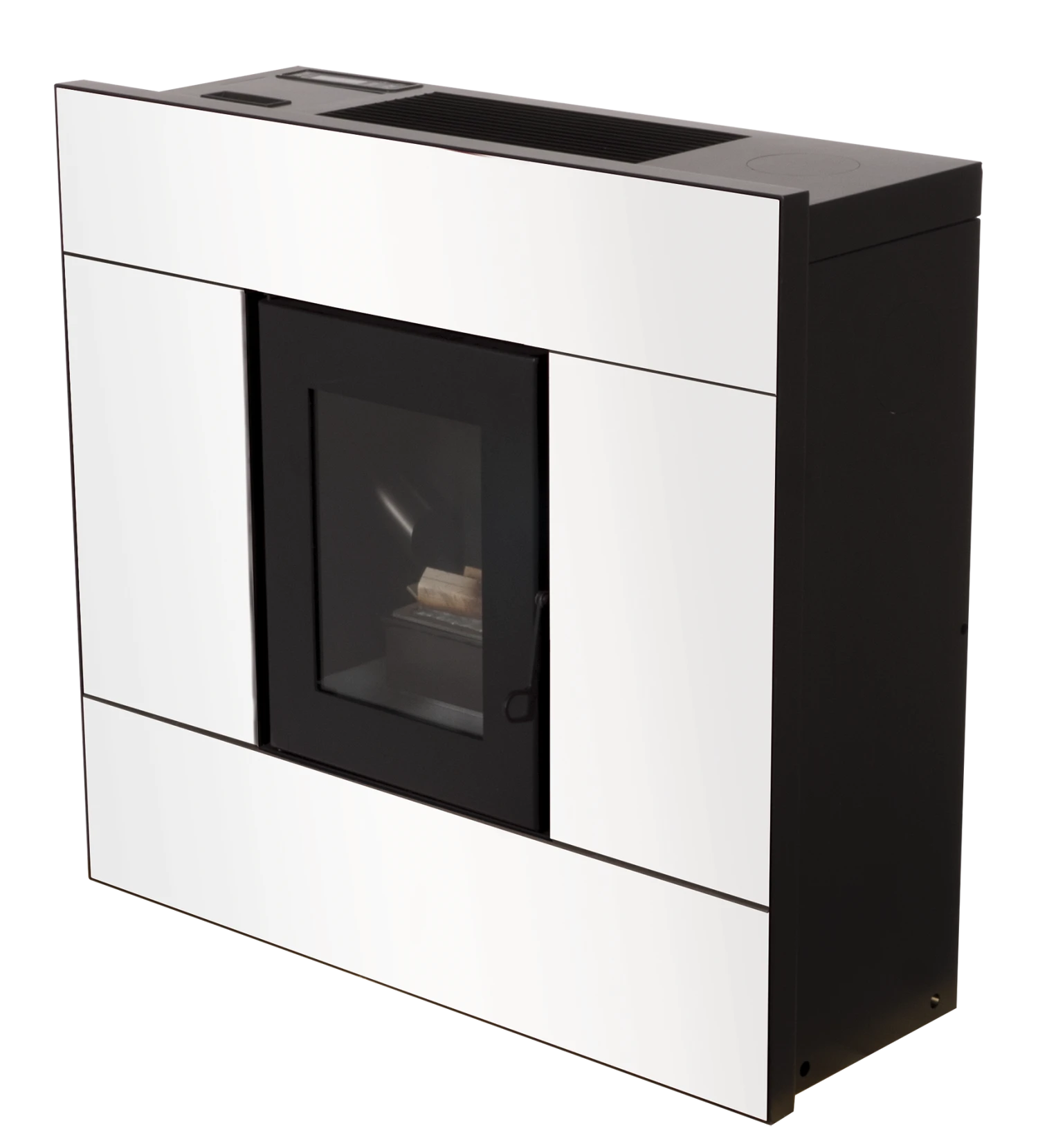 Poêle à Granulés Etanche EMAFLAM SYLA 9 KW Blanc 5 Poêle à Granulés Etanche EMAFLAM SYLA 9 KW Blanc – Image 3
