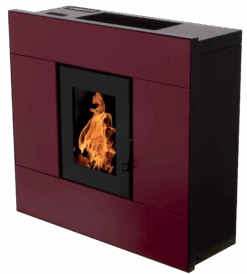 Poêle à Granulés Etanche EMAFLAM SYLA 9 KW Bordeaux 16 Poêle à Granulés Etanche EMAFLAM SYLA 9 KW Bordeaux -Supra Soldes emaflam syla bordeaux 3