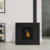 Poêle à Granulés Etanche EMAFLAM SYLA 9 KW Noir 2 Poêle à Granulés Etanche EMAFLAM SYLA 9 KW Noir -Supra Soldes emaflam syla noir 1