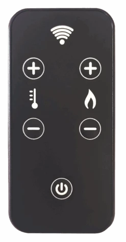 Télécommande EMAFLAM Noire Pour Poêles à Granulés