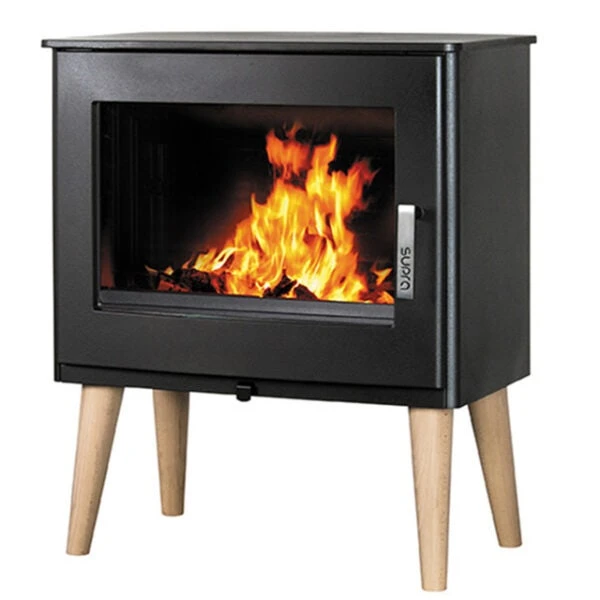 Poêle à Bois Fonte SUPRA Udo 9 KW 4 Poêle à Bois Fonte SUPRA Udo 9 KW – Image 2