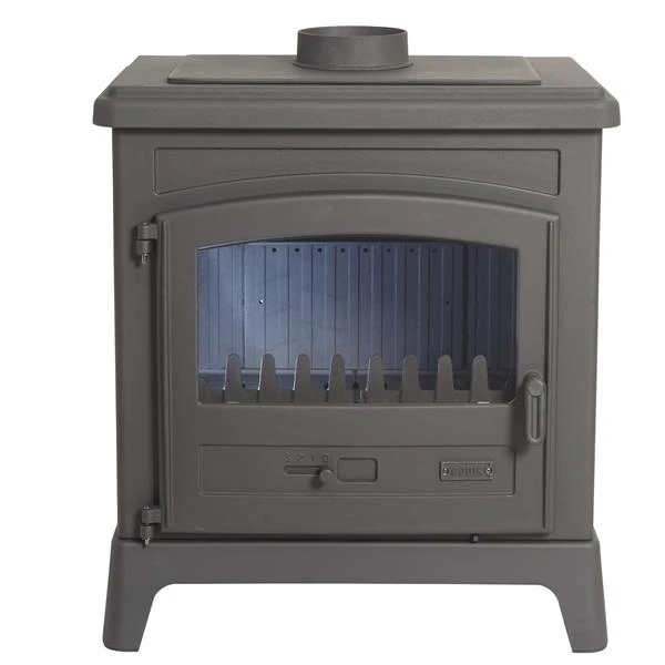 Poêle à Bois 10 KW Peint Anthracite FONTEVAL - GODIN - 389143 5 Poêle à Bois 10 KW Peint Anthracite FONTEVAL - GODIN - 389143 – Image 3