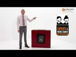 Poêle à Granulés Etanche EMAFLAM SYLA 9 KW Bordeaux 25 Poêle à Granulés Etanche EMAFLAM SYLA 9 KW Bordeaux -Supra Soldes hqdefault 371 50