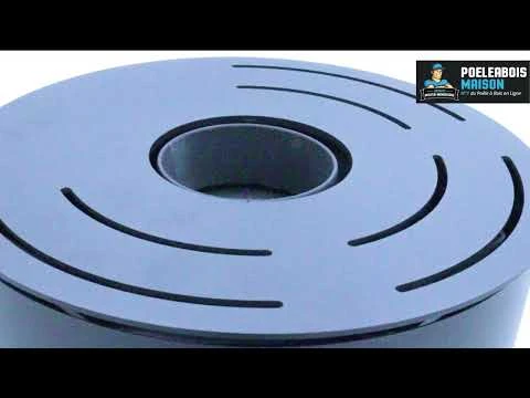 Poêle à Bois SUPRA CHLOE 6 KW Noir 6 Poêle à Bois SUPRA CHLOE 6 KW Noir – Image 4