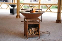 Brasero Plancha Haut CORTEN - Diamètre 1m 17 Brasero Plancha Haut CORTEN - Diamètre 1m -Supra Soldes image 10