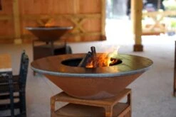 Brasero Plancha Haut CORTEN - Diamètre 1m 18 Brasero Plancha Haut CORTEN - Diamètre 1m -Supra Soldes image 11