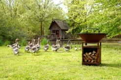 Brasero Plancha Haut CORTEN - Diamètre 85cm 17 Brasero Plancha Haut CORTEN - Diamètre 85cm -Supra Soldes image 12