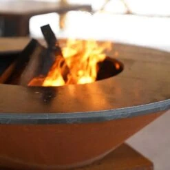 Brasero Plancha Haut CORTEN - Diamètre 60cm 15 Brasero Plancha Haut CORTEN - Diamètre 60cm -Supra Soldes image 4