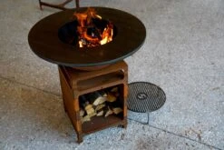 Brasero Plancha Haut CORTEN - Diamètre 85cm 20 Brasero Plancha Haut CORTEN - Diamètre 85cm -Supra Soldes image 6