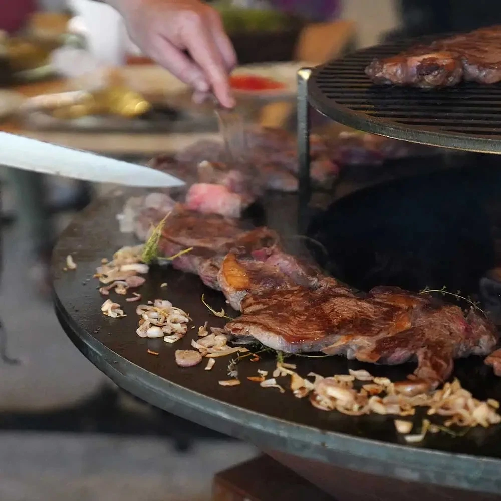 Brasero Plancha Haut CORTEN - Diamètre 85cm 7 Brasero Plancha Haut CORTEN - Diamètre 85cm – Image 5