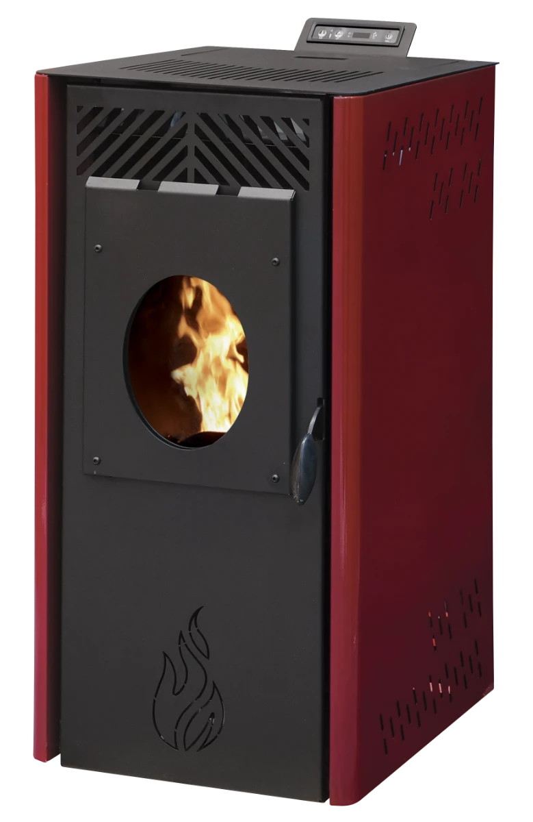 Poêle à Granulés BELLEZA Puerto Rouge 11KW 4 Poêle à Granulés BELLEZA Puerto Rouge 11KW – Image 2
