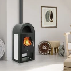 Poêle à Bois - BELLEZA Maestro K Luxe Blanc - 7 KW -Supra Soldes mis belleza maestro k