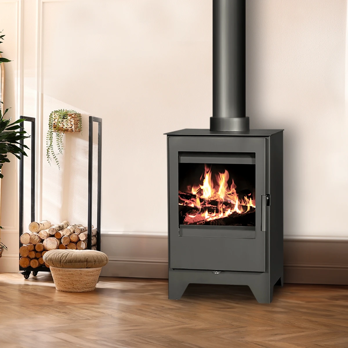 Poêle à Bois - BELLEZA PARMA L - 5 KW 3 Poêle à Bois - BELLEZA PARMA L - 5 KW