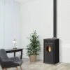 Poêle à Granulés BELLEZA Puerto Noir 11KW 1 Poêle à Granulés BELLEZA Puerto Noir 11KW -Supra Soldes mis milena noir 900x900 1