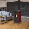 Poêle à Granulés BELLEZA Puerto Rouge 11KW 2 Poêle à Granulés BELLEZA Puerto Rouge 11KW -Supra Soldes mis milena rouge 900x900 1