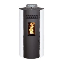 Poêle à Granulés Etanche - EMAFLAM CALI Blanc - 8,2Kw 10 Poêle à Granulés Etanche - EMAFLAM CALI Blanc - 8,2Kw -Supra Soldes mod8 ers blc face